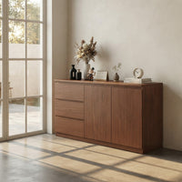 Nordic Wood Living Room Cabinet