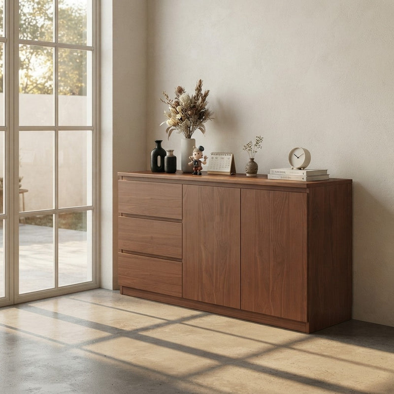 Nordic Wood Living Room Cabinet