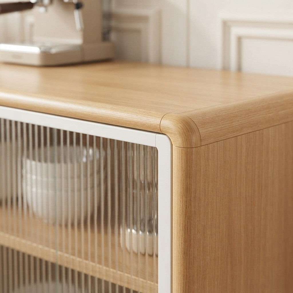 Nordic Wooden Living Room Cabinet