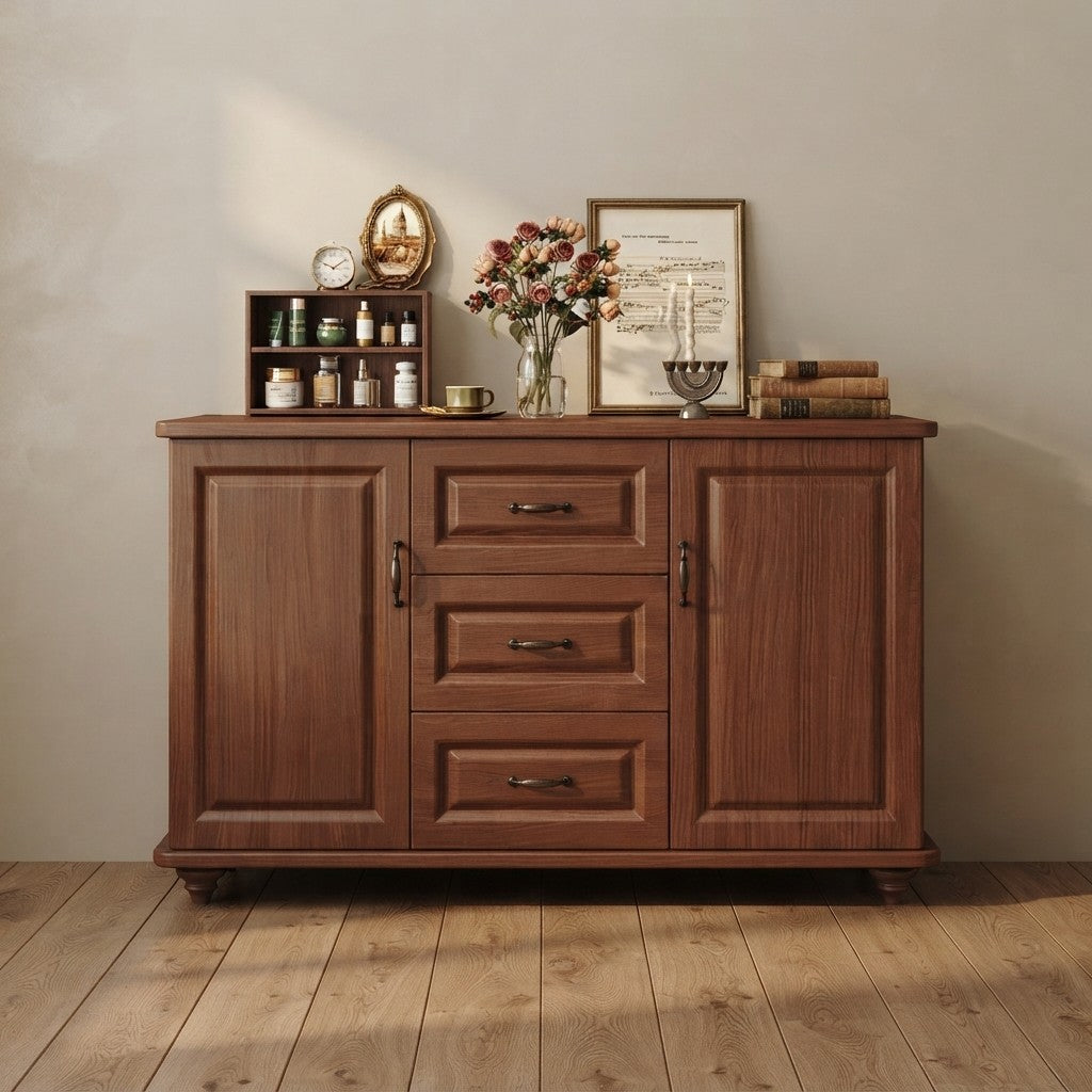 Nordic Modern Wooden Display Cabinet