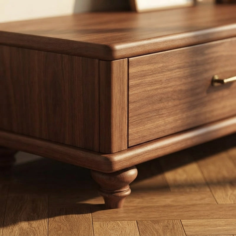 Nordic Modern Wooden Display Cabinet