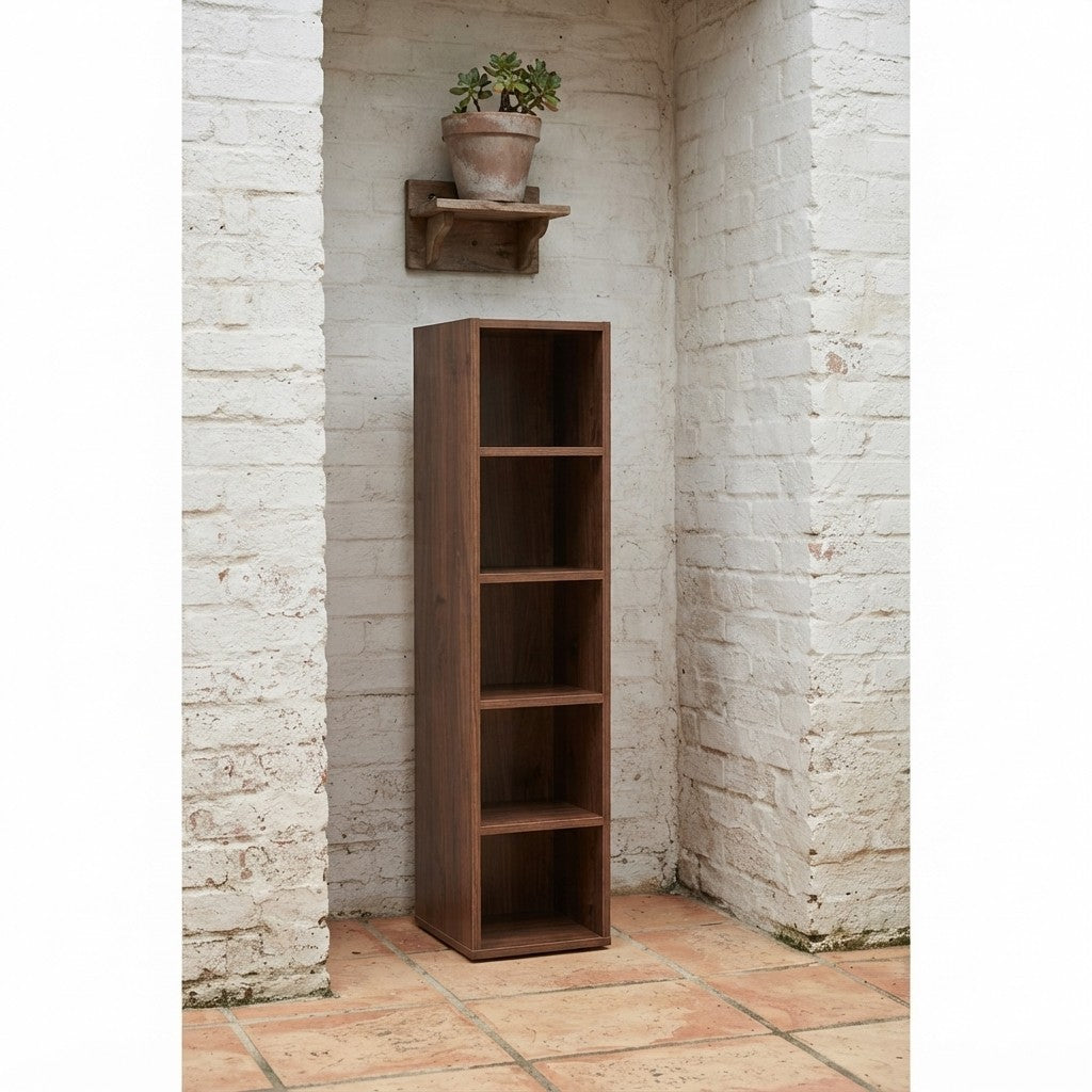 Solid Wood Balcony Storage Cabinet