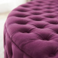 Soft Velvet Upholstered Circle Storage Bed