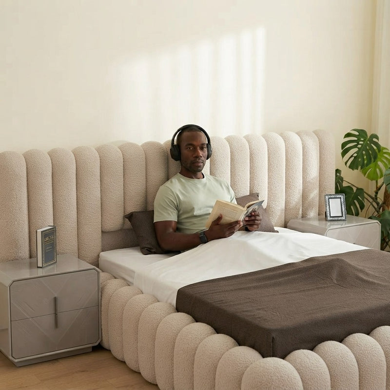 Modern Upholstered Bed Frame