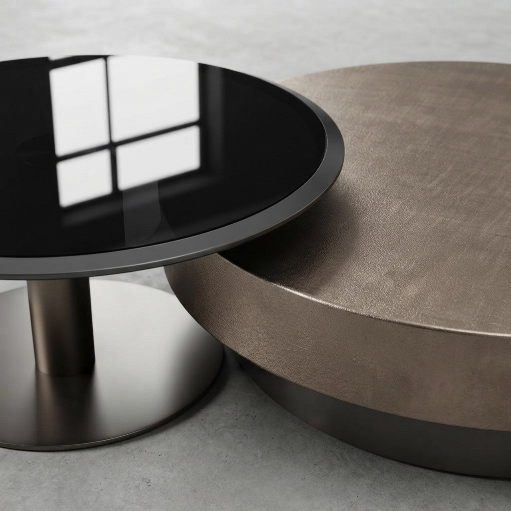Designer Stainless Steel Coffee Table