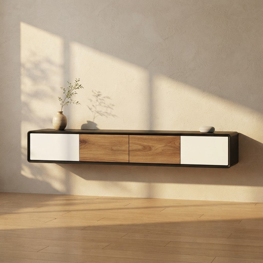 Japanese Style Floating TV Cabinet