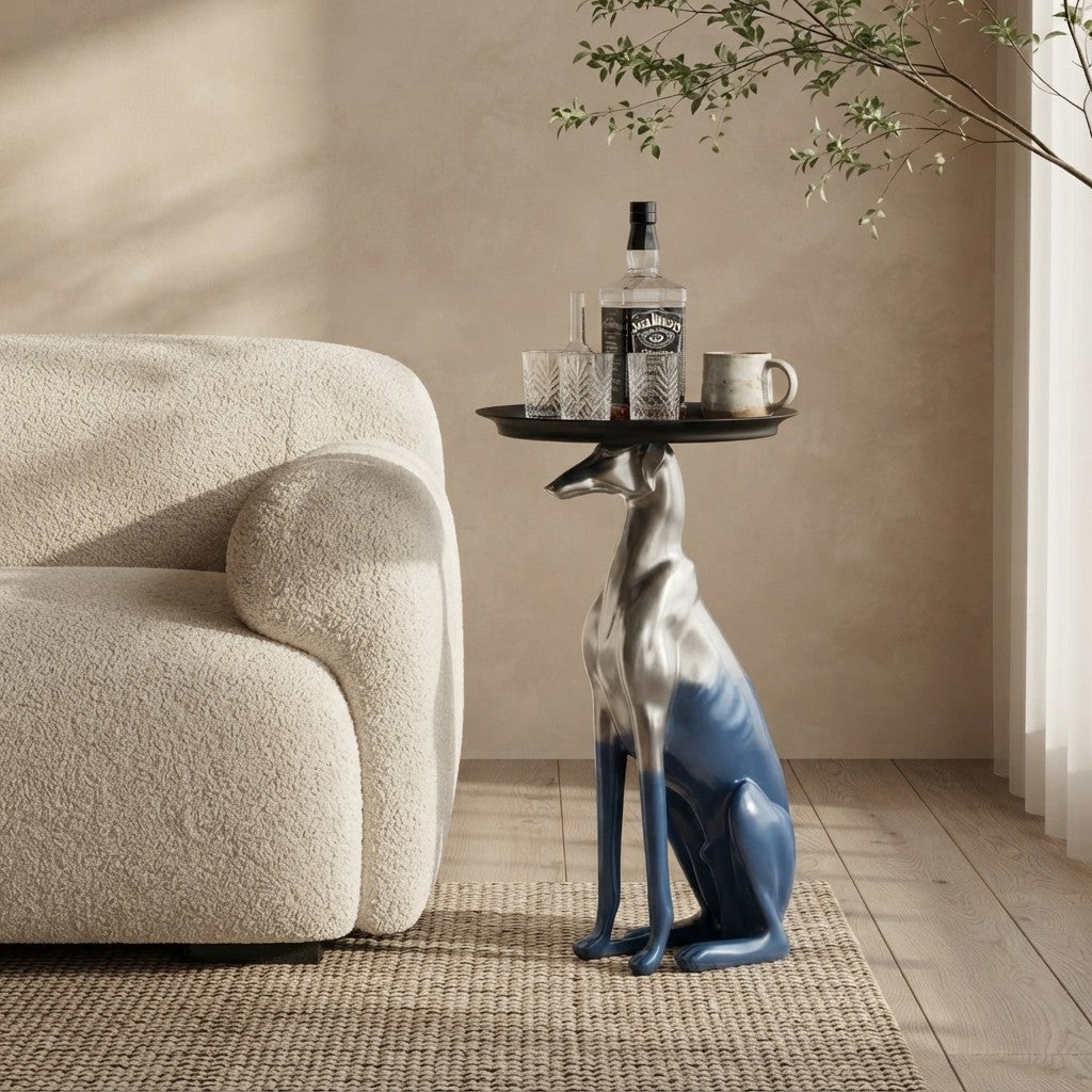 Dog Statue Coffee Table