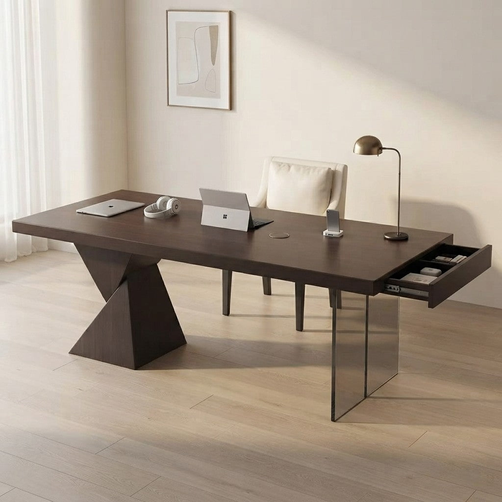 Modern Acrylic Floating Desk