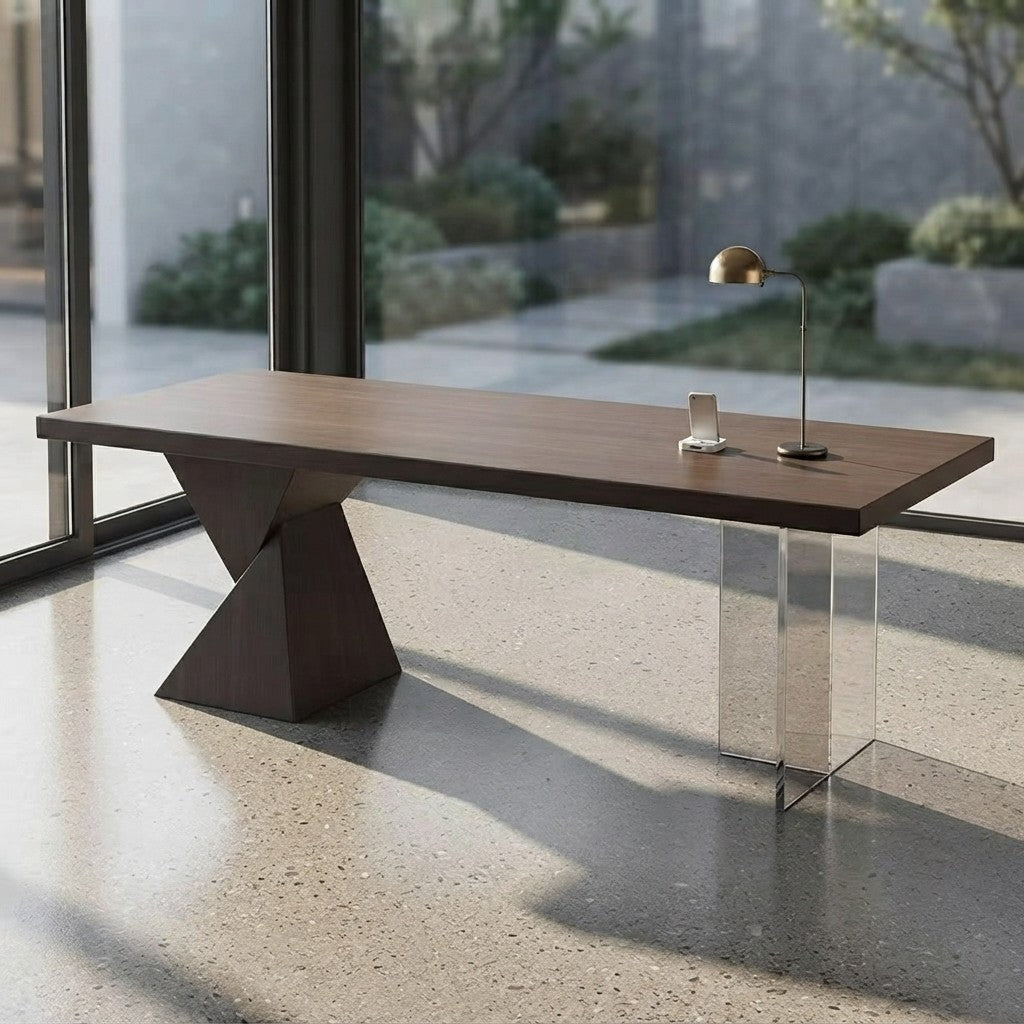 Modern Acrylic Floating Desk