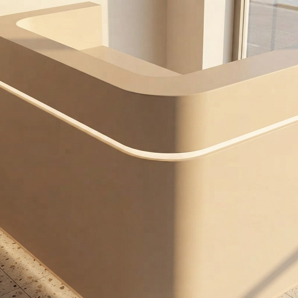 Modern Business Reception Desk